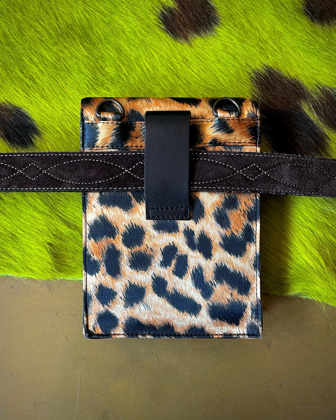 1990s Jean Paul Gaultier Leopard Sub Bag 상품이미지8