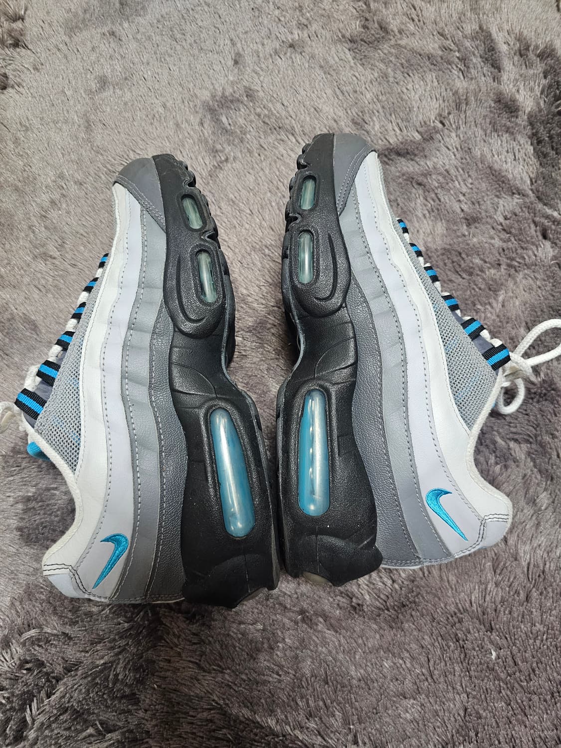 에어맥스 95 리크래프트 그레이 레이저 블루 상품이미지3
