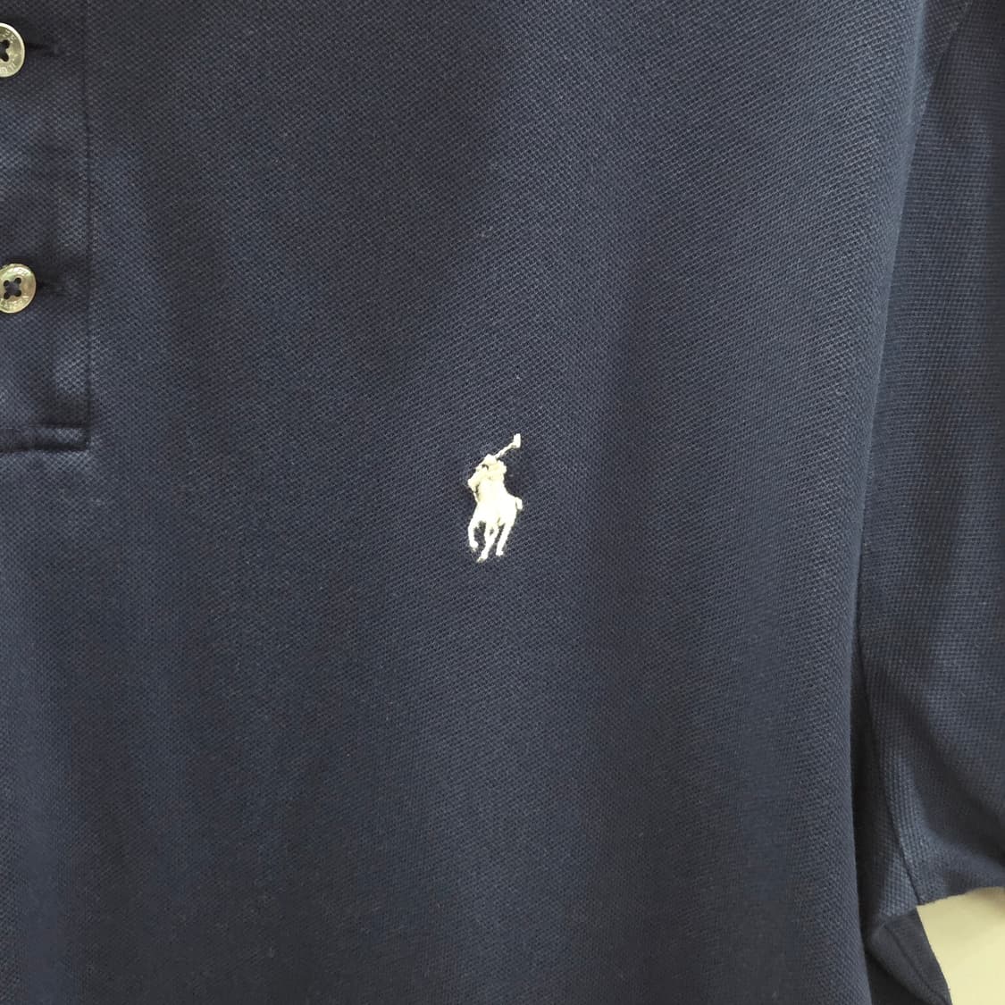 폴로랄프로렌 매쉬 카라티 네이비 L 상품이미지2