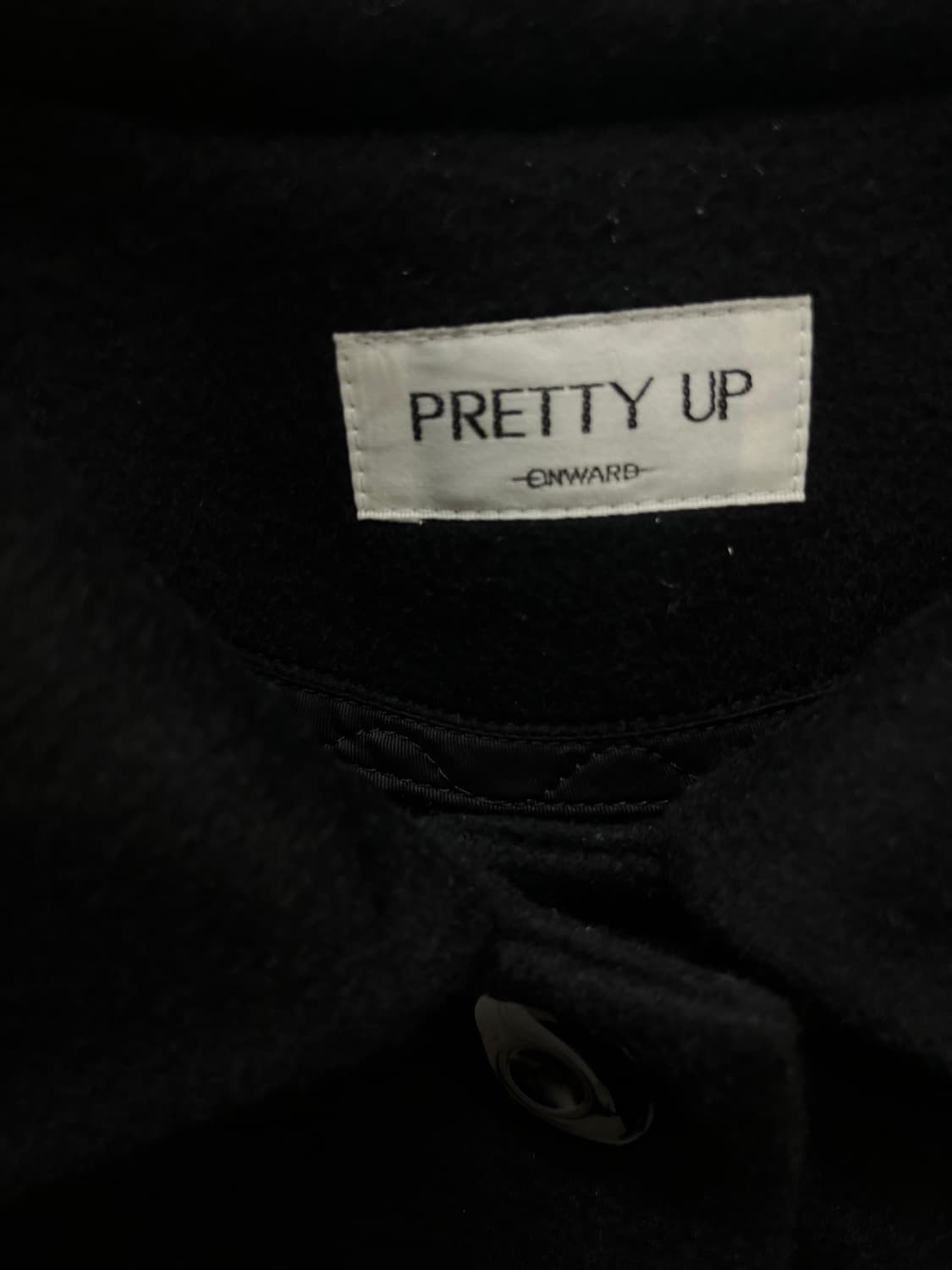 PRETTY UP ONWARD cashmere coat 상품이미지5