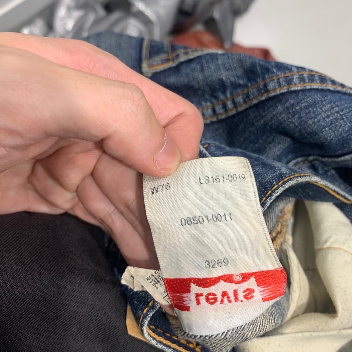 리바이스 501 데님팬츠 상품이미지9