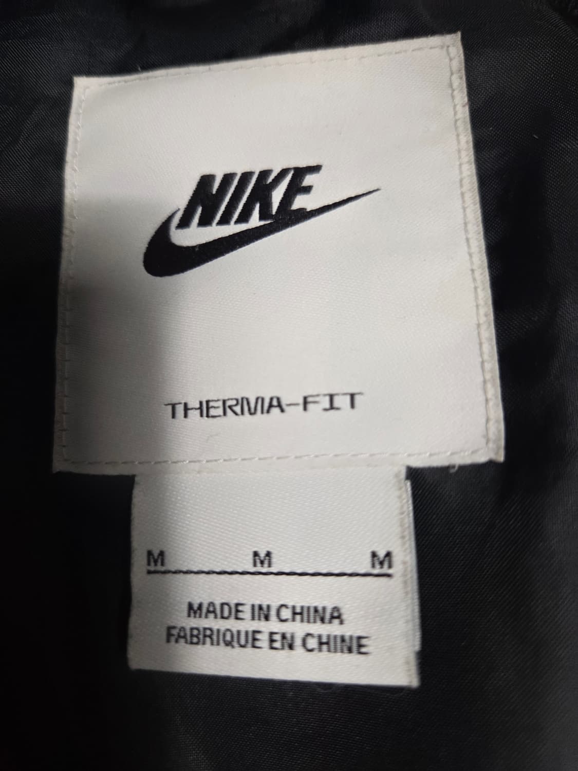 나이키 쉐르파 패딩 자켓 블랙 상품이미지4