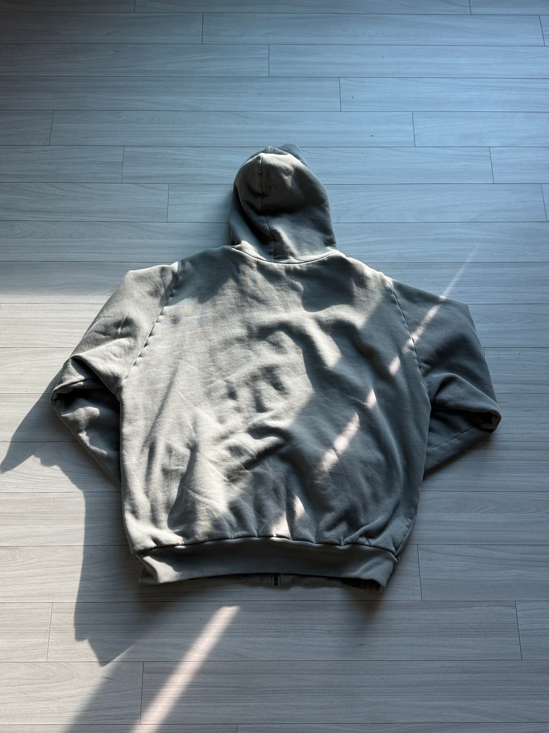 [L] 이지 x 갭 후디 후드 집업 타우페 그레이 상품이미지2