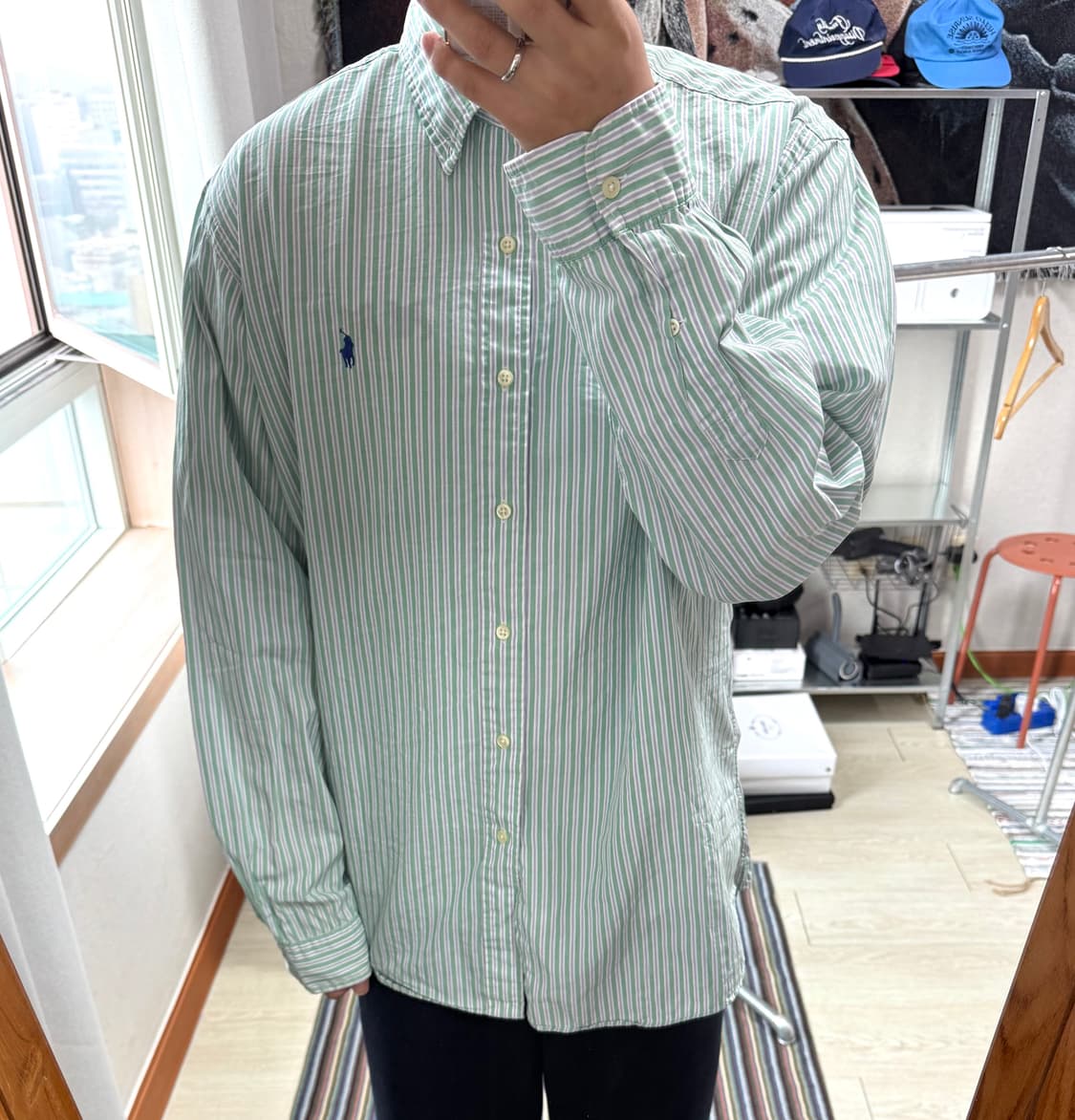 폴로 스트라이프 셔츠 상품이미지1