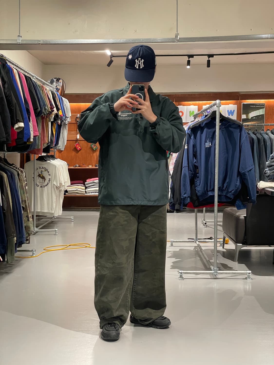 빈티지 아노락 바람막이 자켓   상품이미지5