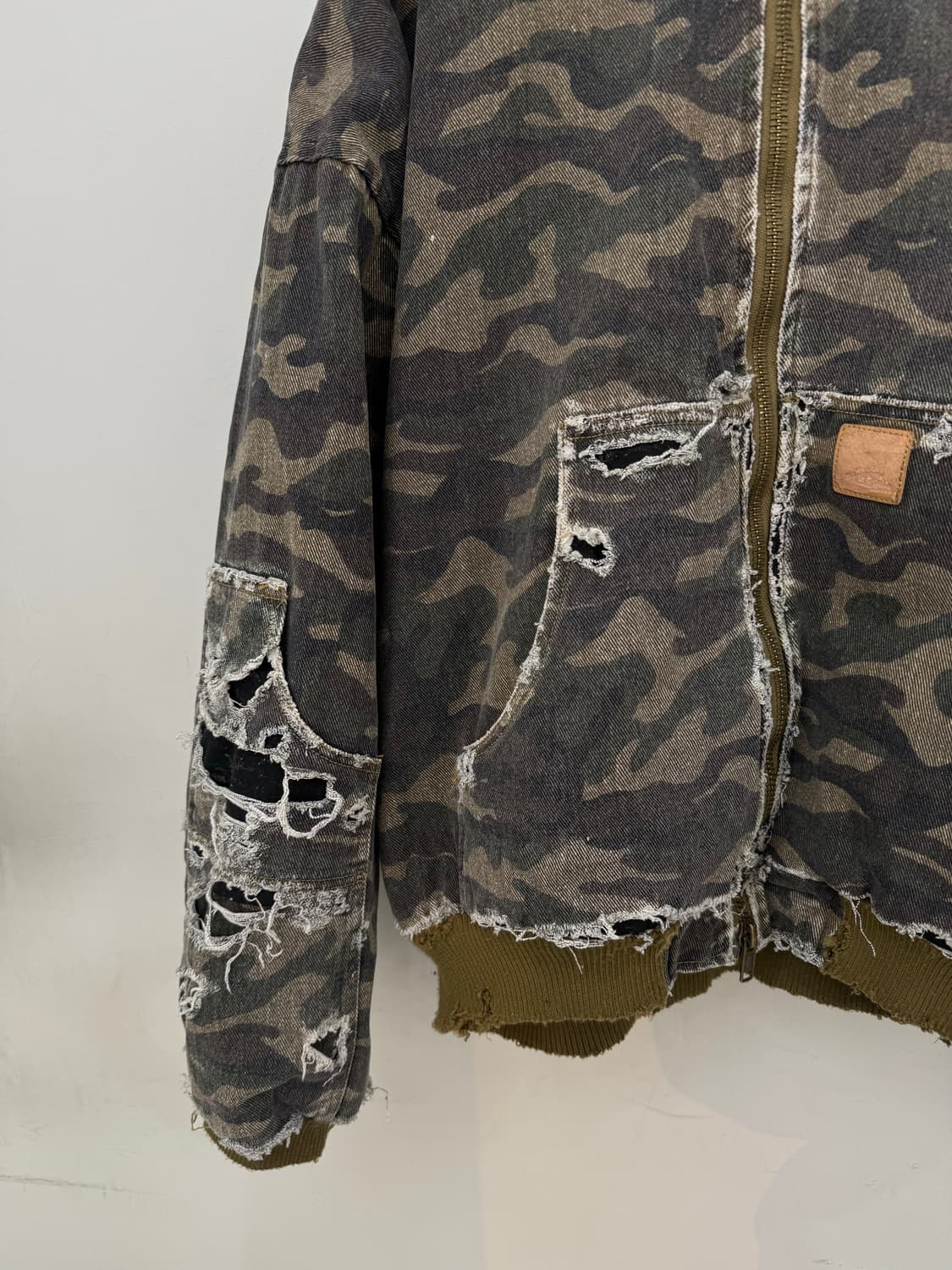 빈티지 카모 워크점퍼 상품이미지2