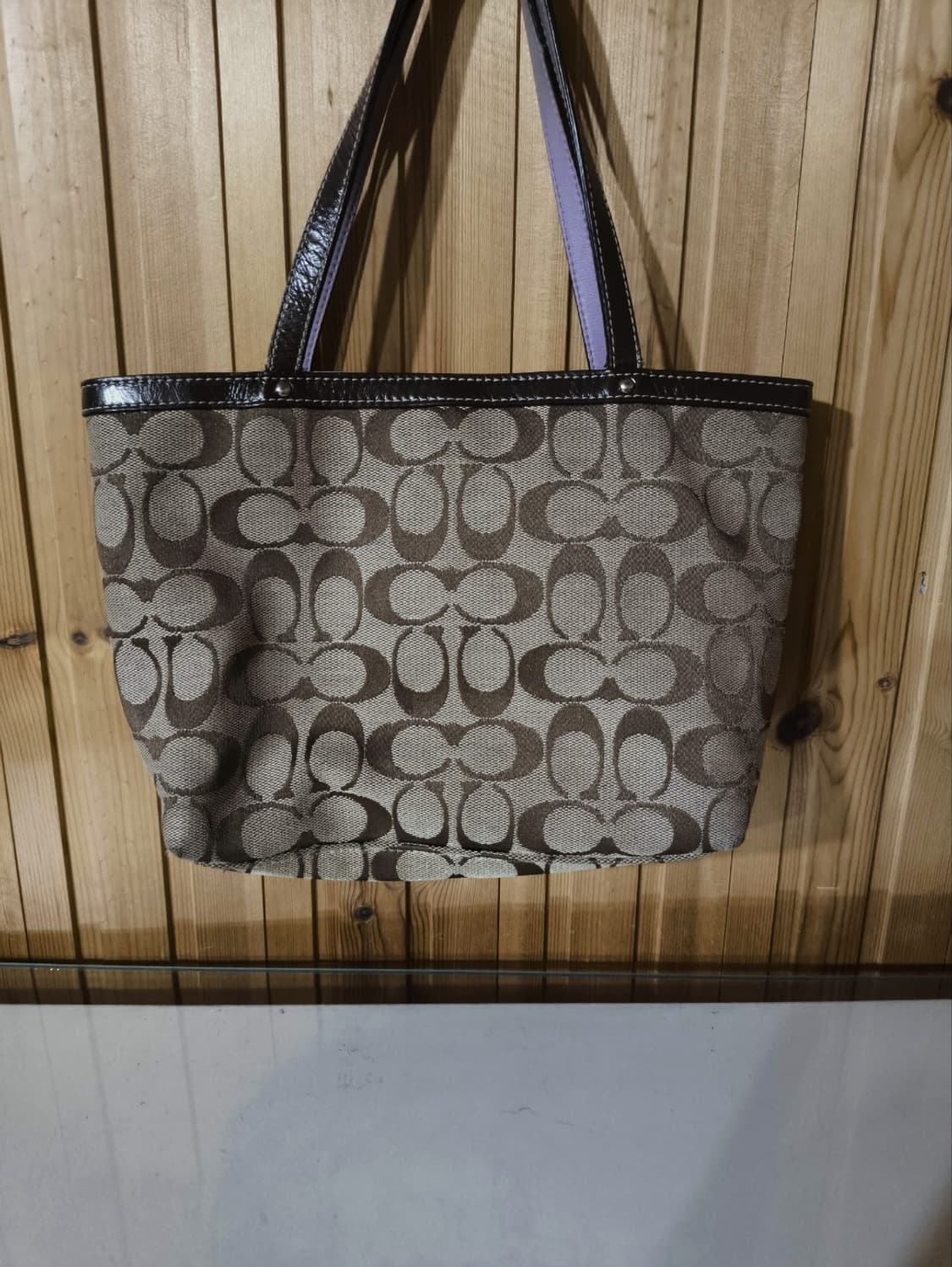 코치 시그니처 미니 토트백 상품이미지5