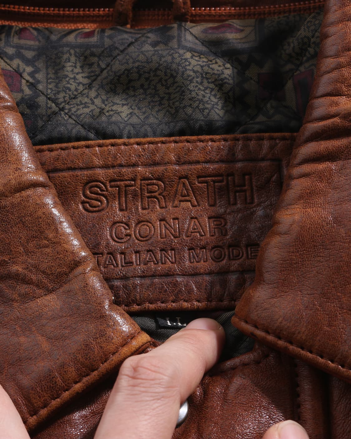 O-0313 Stranth A-2 jacket *sheep skin 상품이미지6