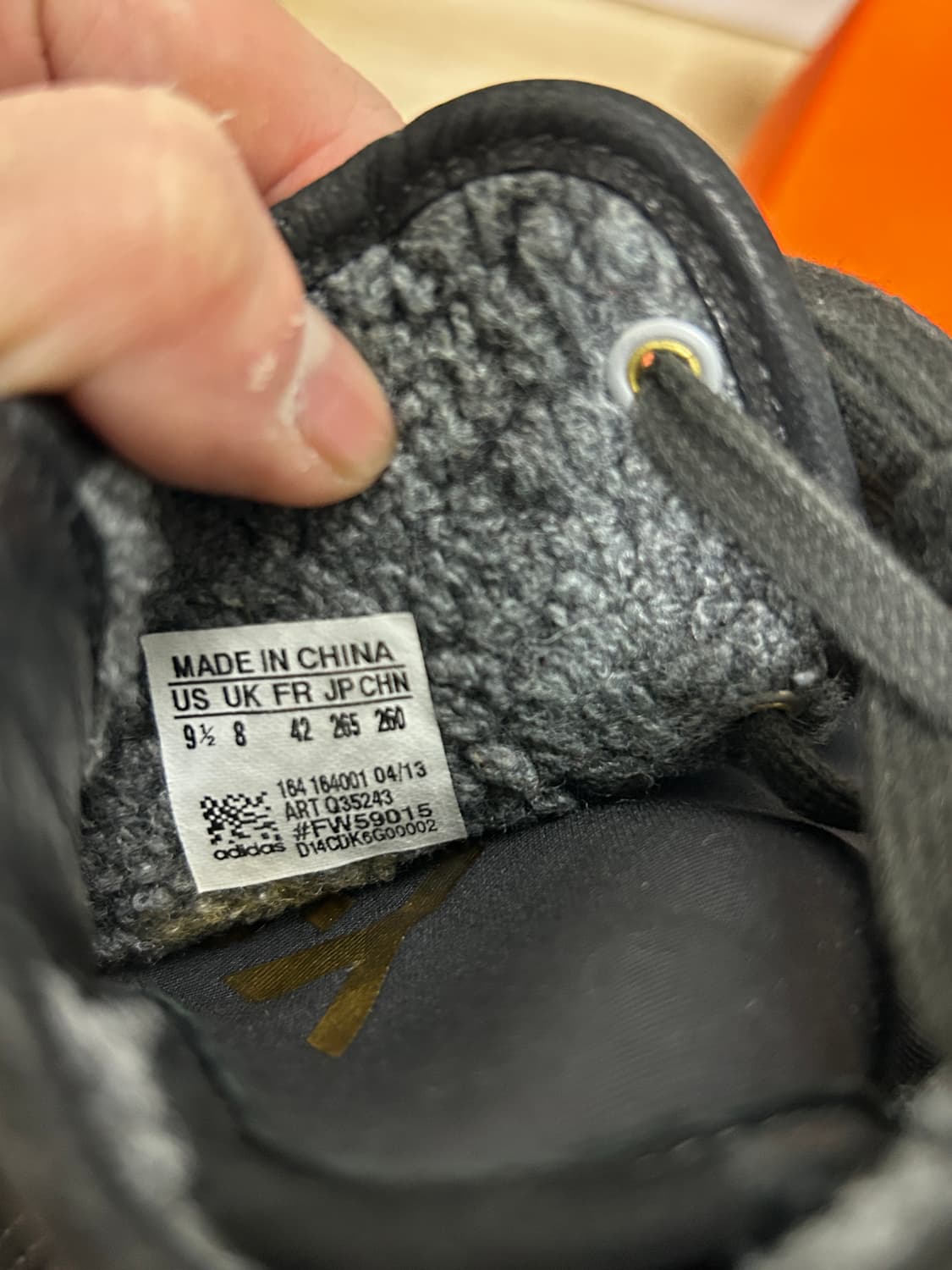 Y-3 블랙 하이탑 (260) 상품이미지8