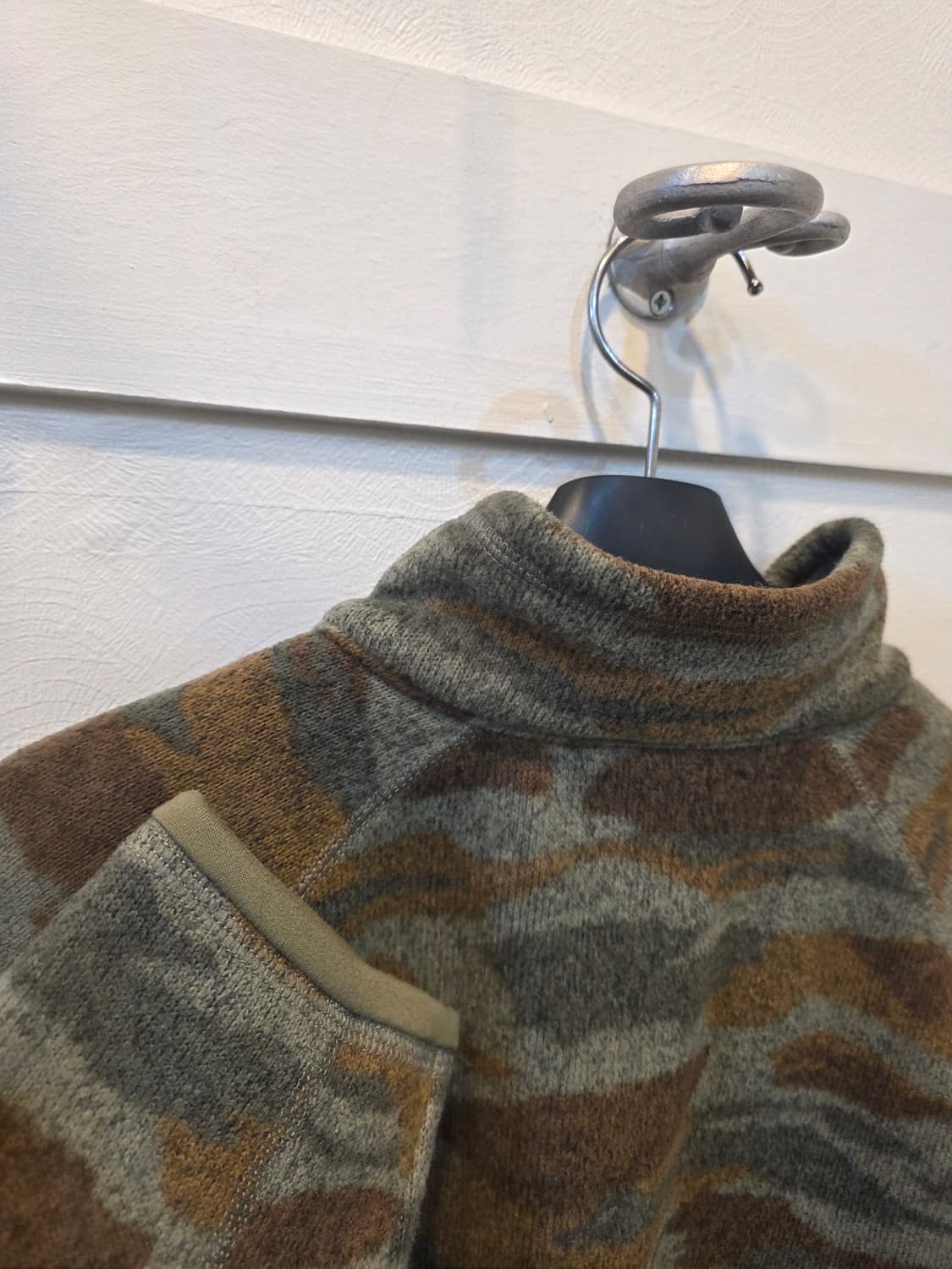 파타고니아쿼터 지퍼  베타 스웨터카모 플리스 집업 상품이미지5