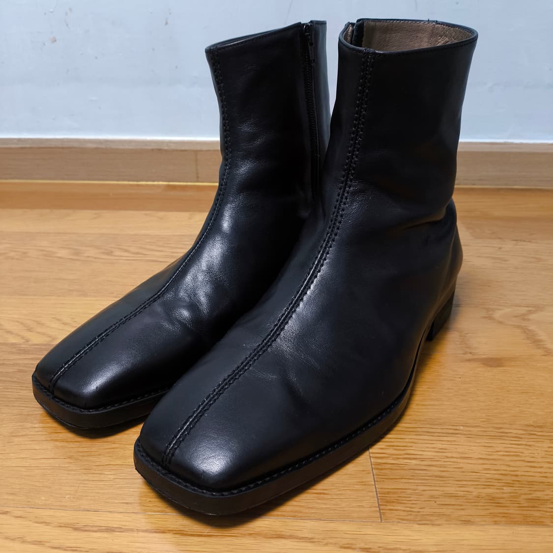 [280] BOWLOW 바우로 커팅 레더 부츠 상품이미지1