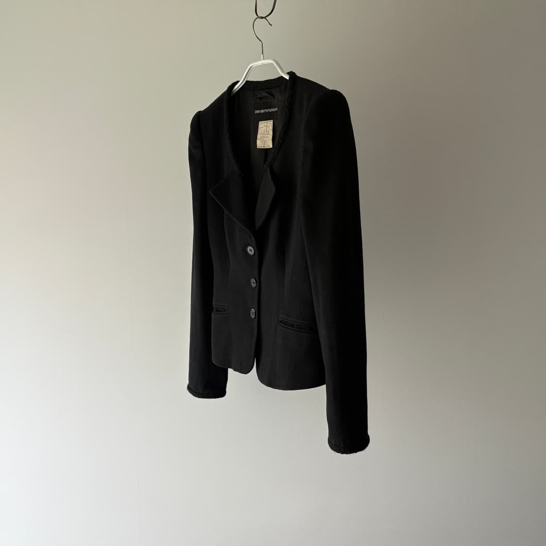  ▫️Emporio Armani Wool Trimming Jacket 상품이미지2