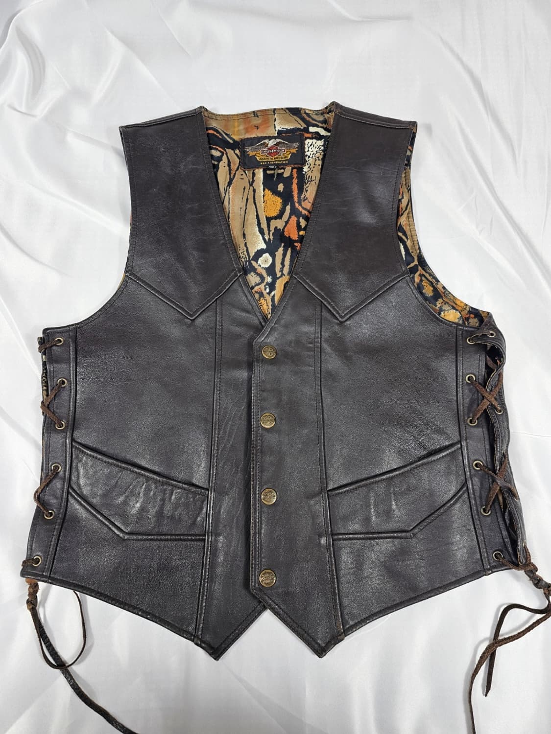 할리데이비슨레더조끼 상품이미지3