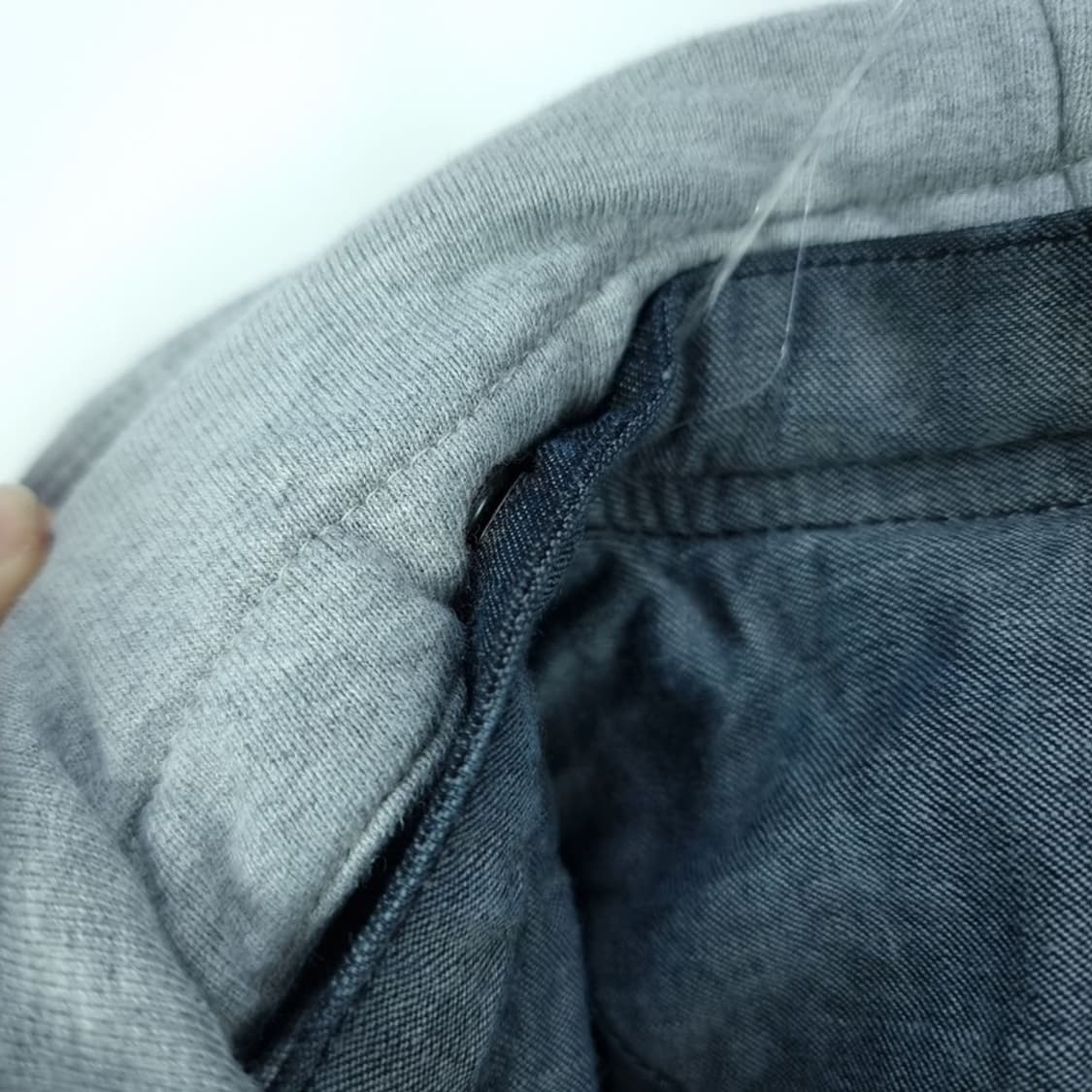 [푸부] 올드스쿨 빈티지 스웻 데님 후드 자켓 M17560 상품이미지6