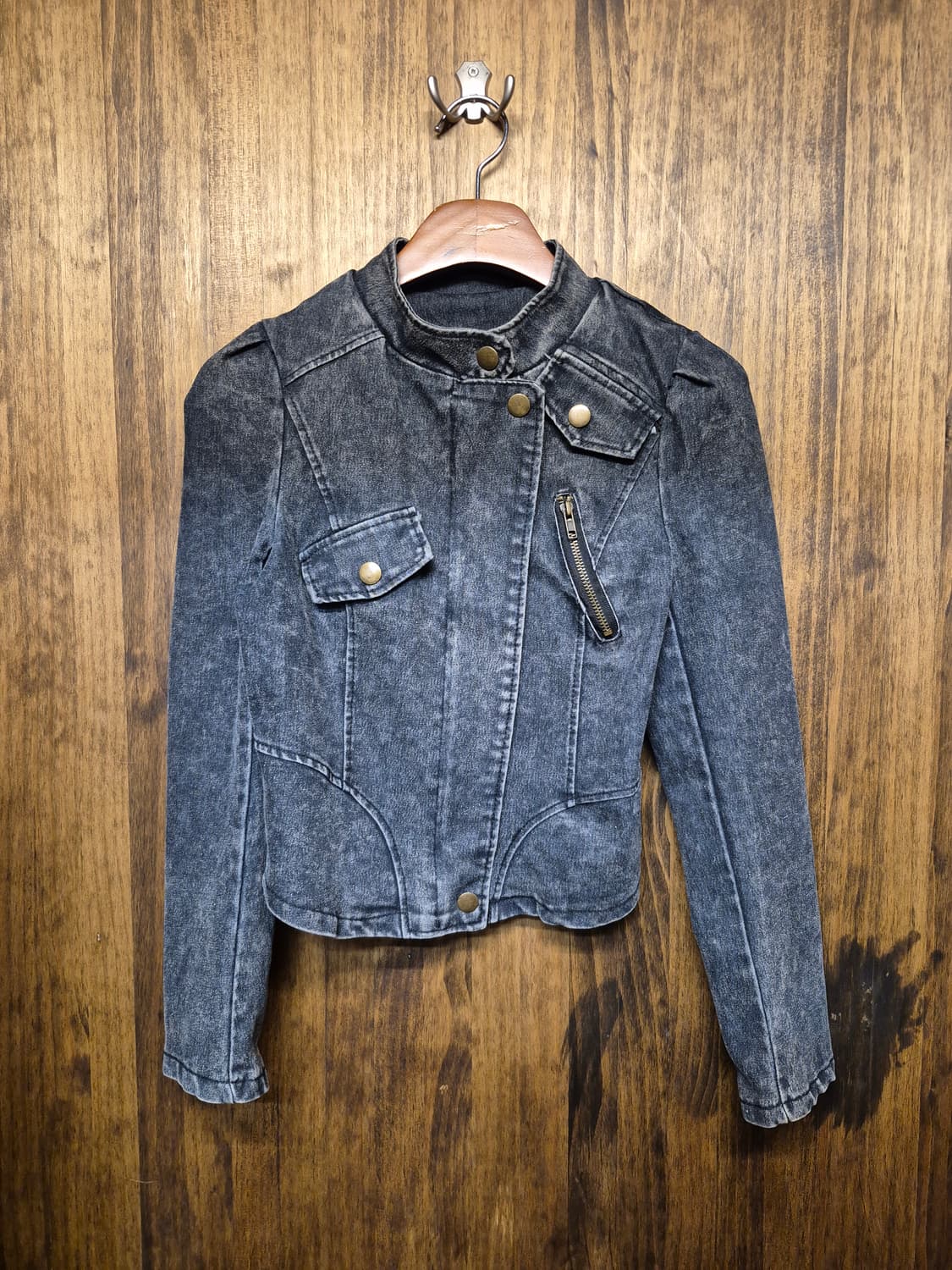 VINTAGE DENIM RIDER JACKET  상품이미지2