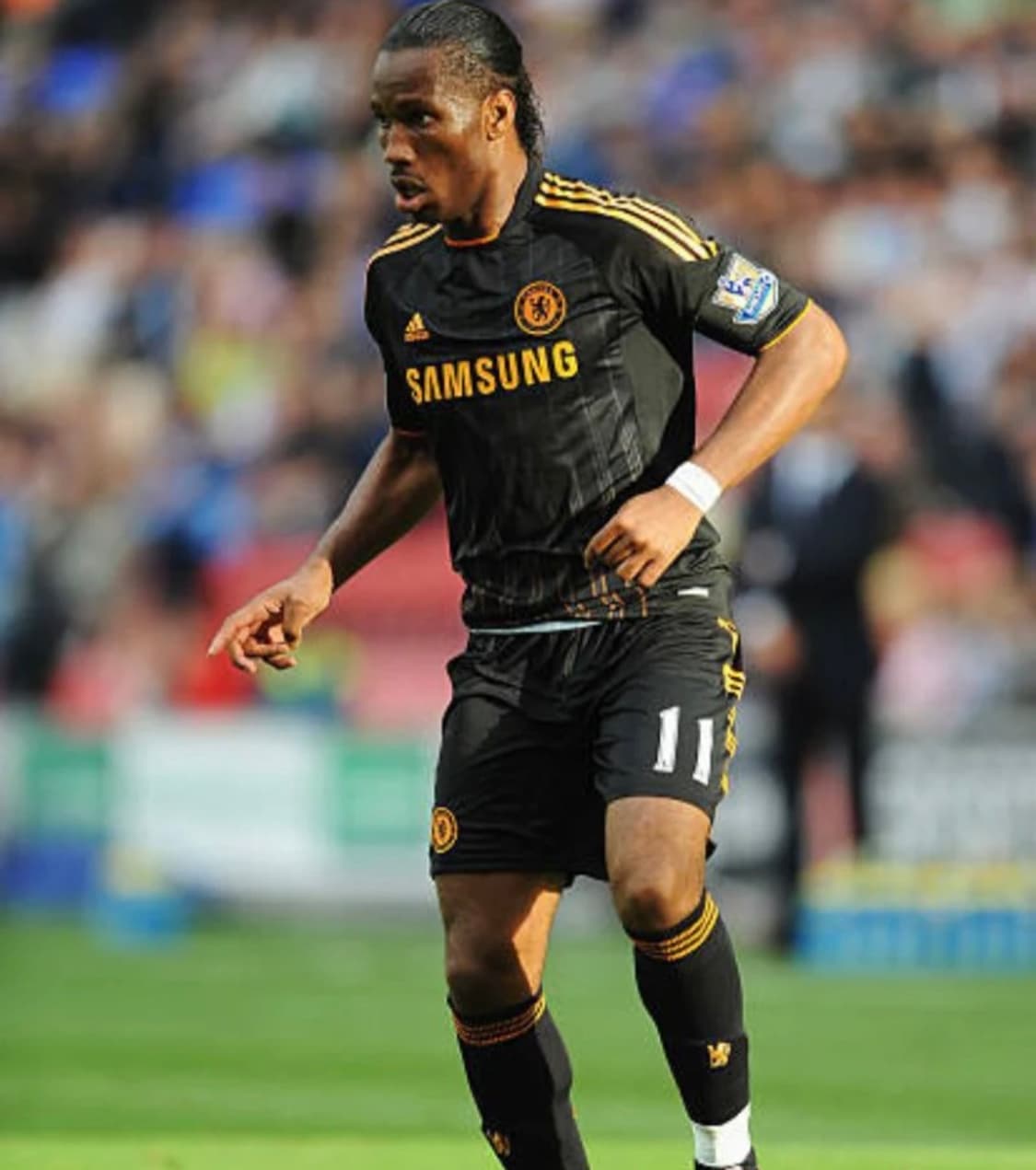 10-11 첼시 어웨이킷 디디에 드록바 유니폼 L 레플리카 상품이미지8