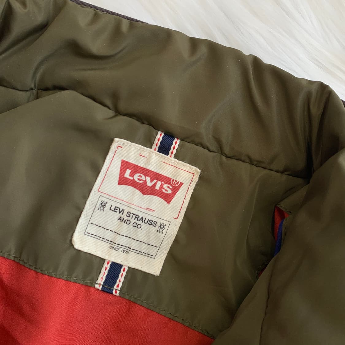 리바이스 Levi's 키즈 야상 퀼팅 패딩 점퍼 1682 상품이미지5