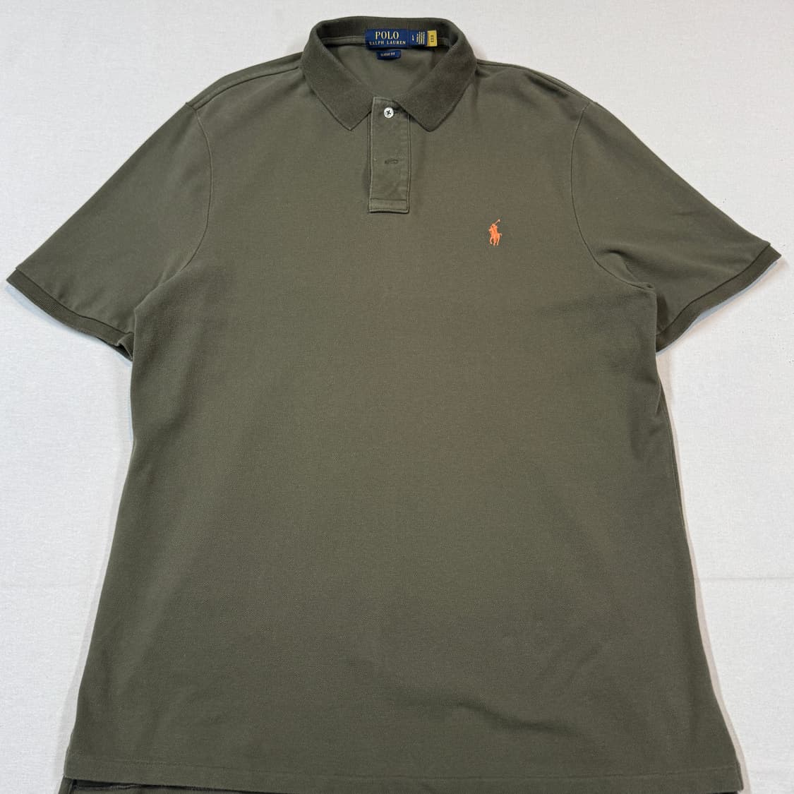 L) 폴로 랄프로렌 클래식핏 반팔 카라티 PK 신형 큐알탭 상품이미지2