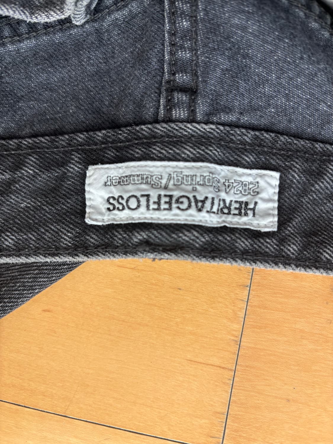 헤리티지플로스 24 워싱데님진 상품이미지5