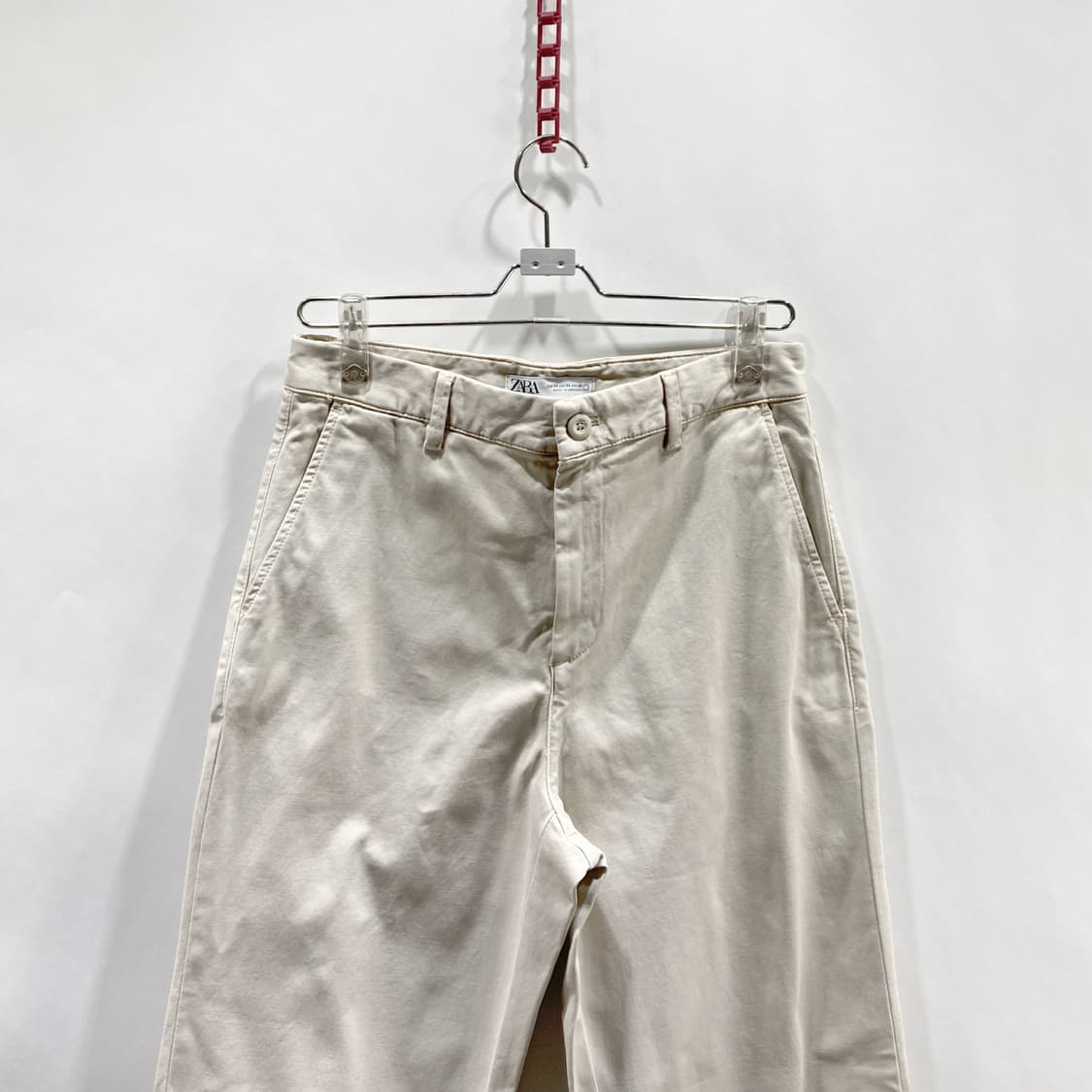 자라 남성 코튼팬츠 베이지 29 상품이미지2