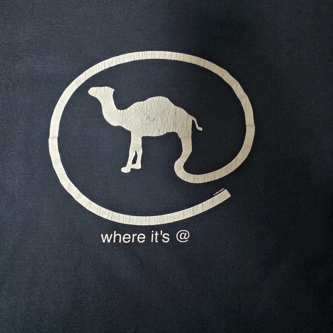 [XL] 90s 카멜 포켓 프로모 티셔츠 ver. 라이트 페이드 상품이미지4