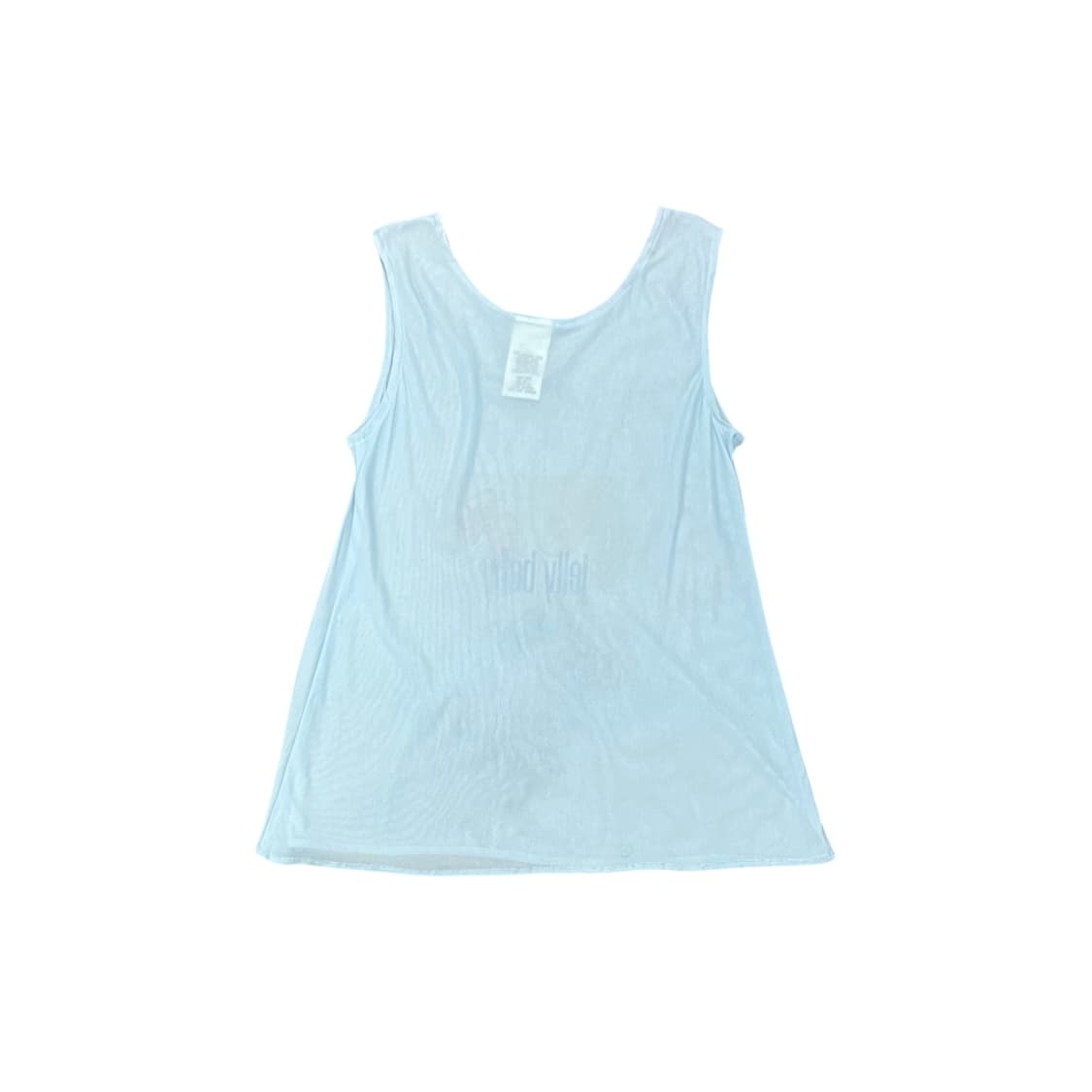 Jelly Baby See-Through Blue Sleeveless  상품이미지3