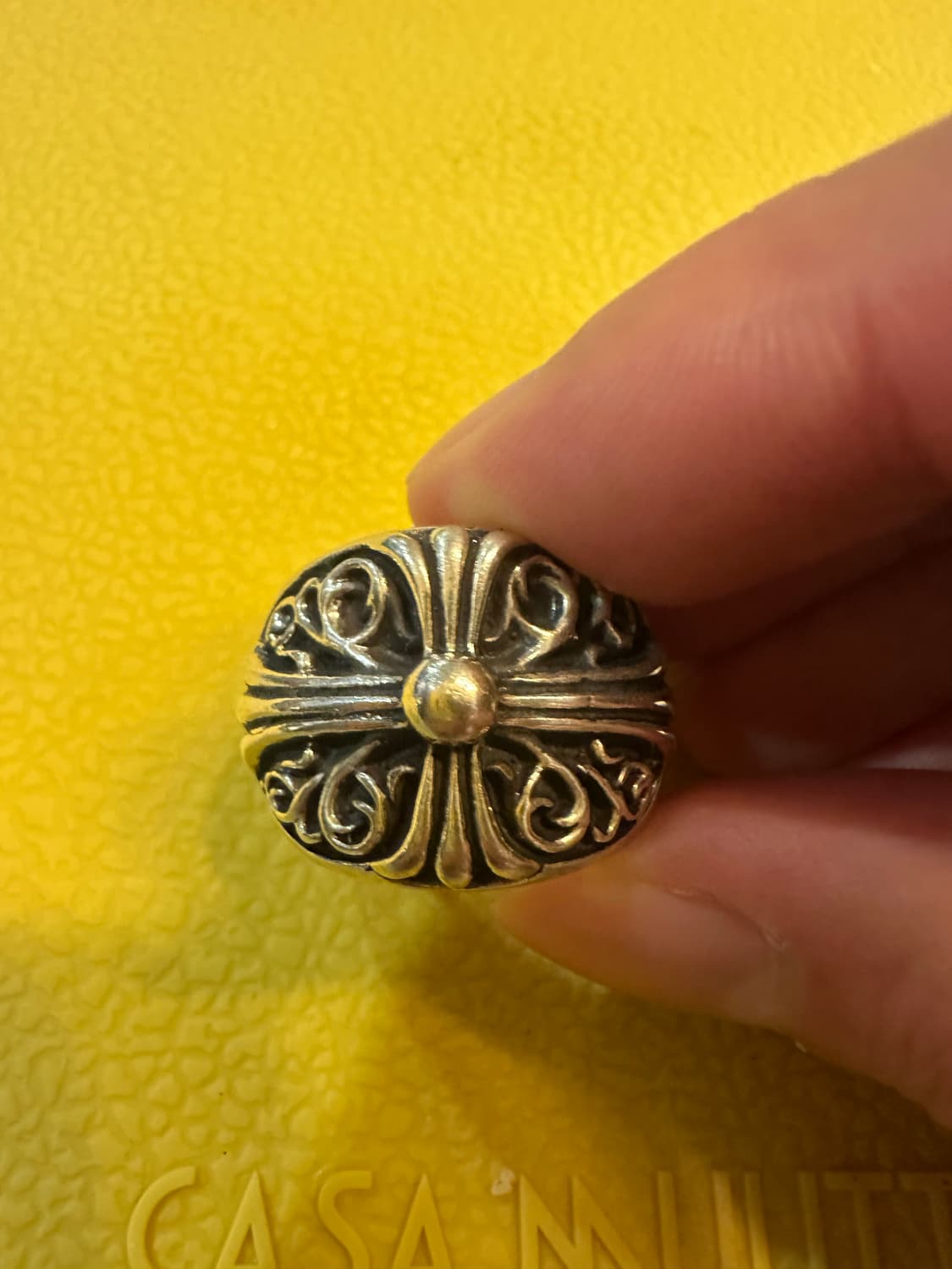 크롬하츠 클래식 오발링 st 반지 상품이미지2