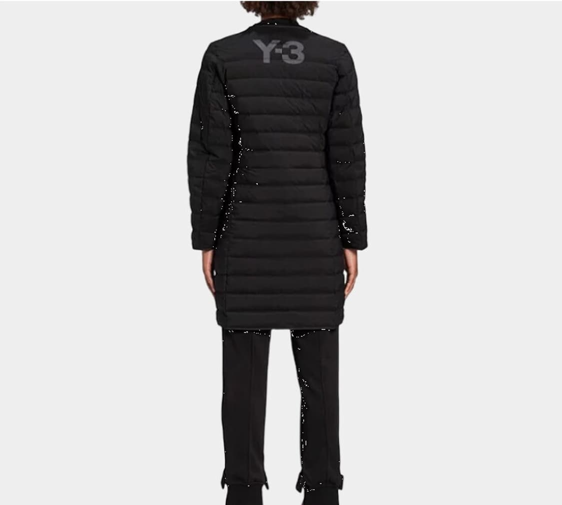 Y-3 요지야마모토 블랙 롱 경량패딩 XS 상품이미지1