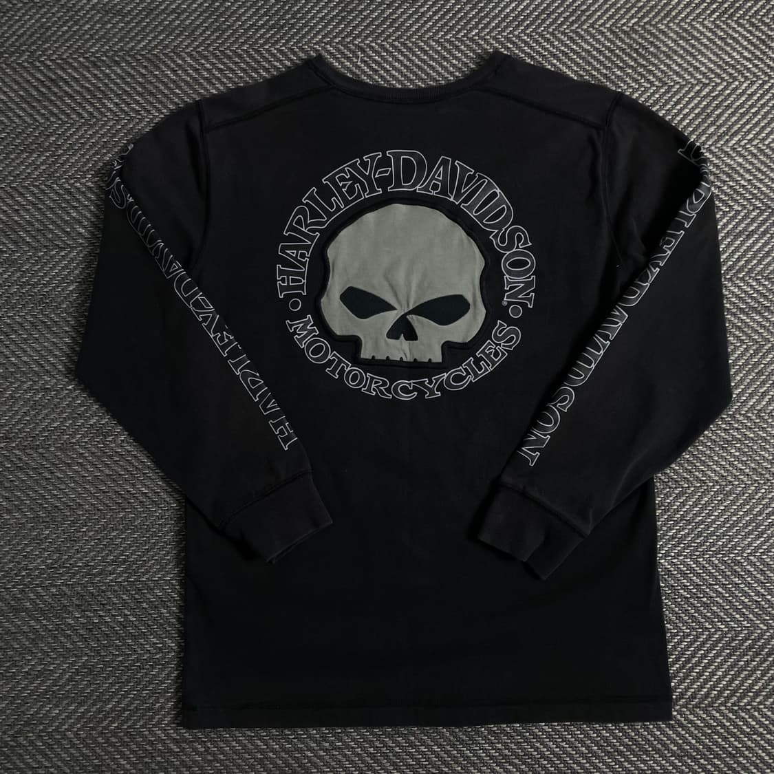 할리데이비슨 USA 오리지날 빅로고 롱슬리브o 3795 상품이미지1