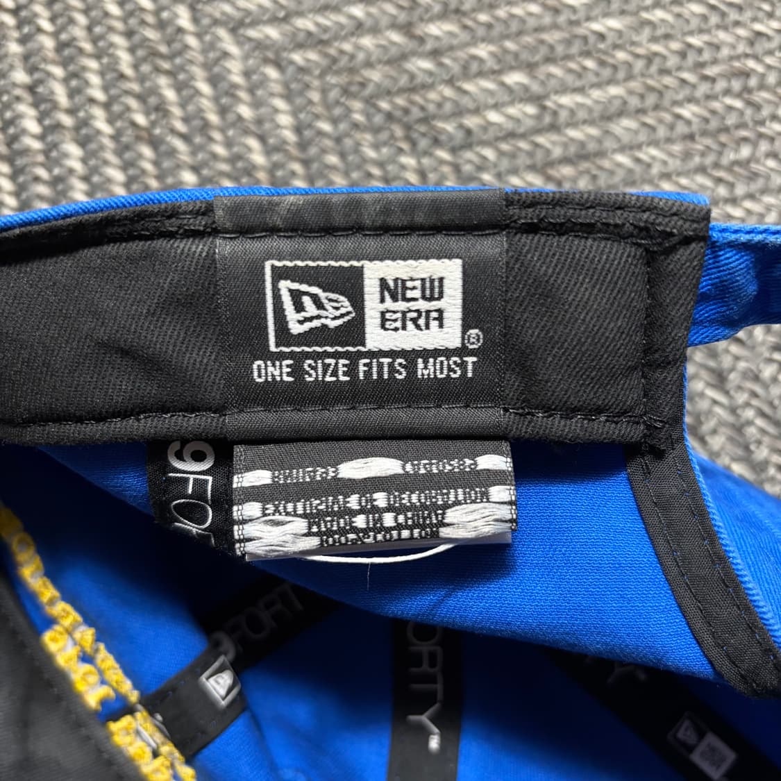 newera 골든스테이트 워리어스 파란색 볼캡(OS) 상품이미지6