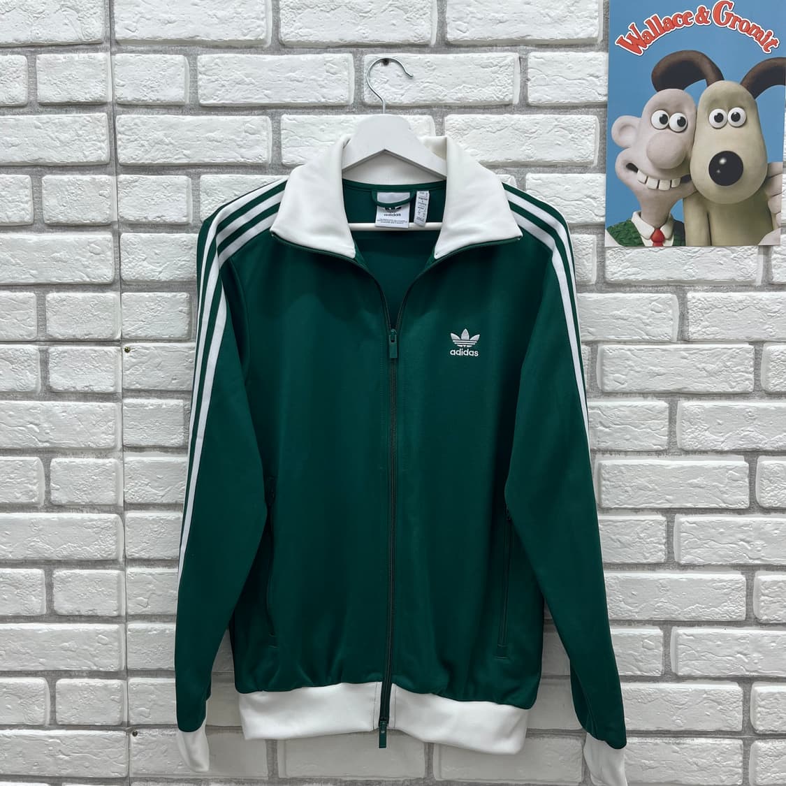 아디다스 베켄하우어 트랙탑 져지 컬리지에이트그린-S 상품이미지1