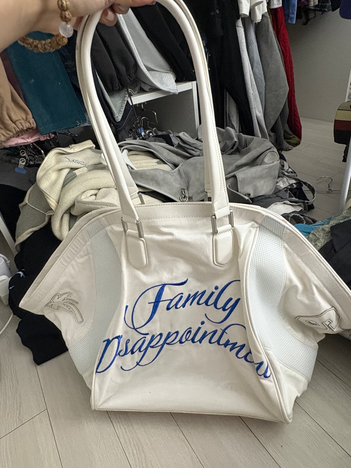 sculptor Big Big Bag White 숄더백 상품이미지2