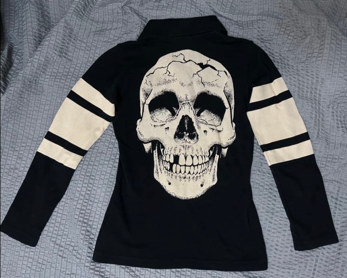 Hysteric glamour 히스테릭글래머 해골 카라티 상품이미지2