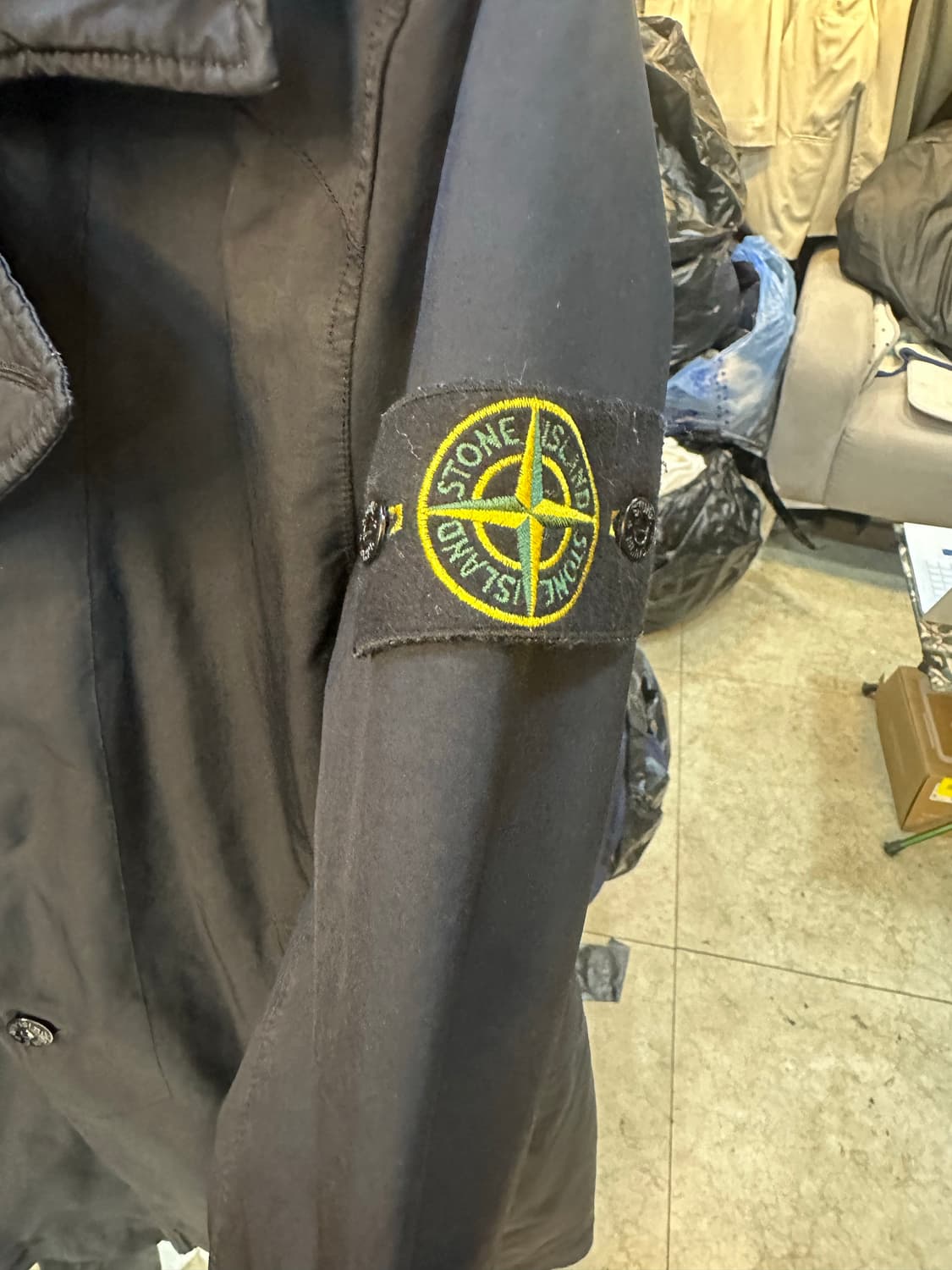 스톤 아일랜드 다비드-TC 프리마로프트 트렌치코트 상품이미지2