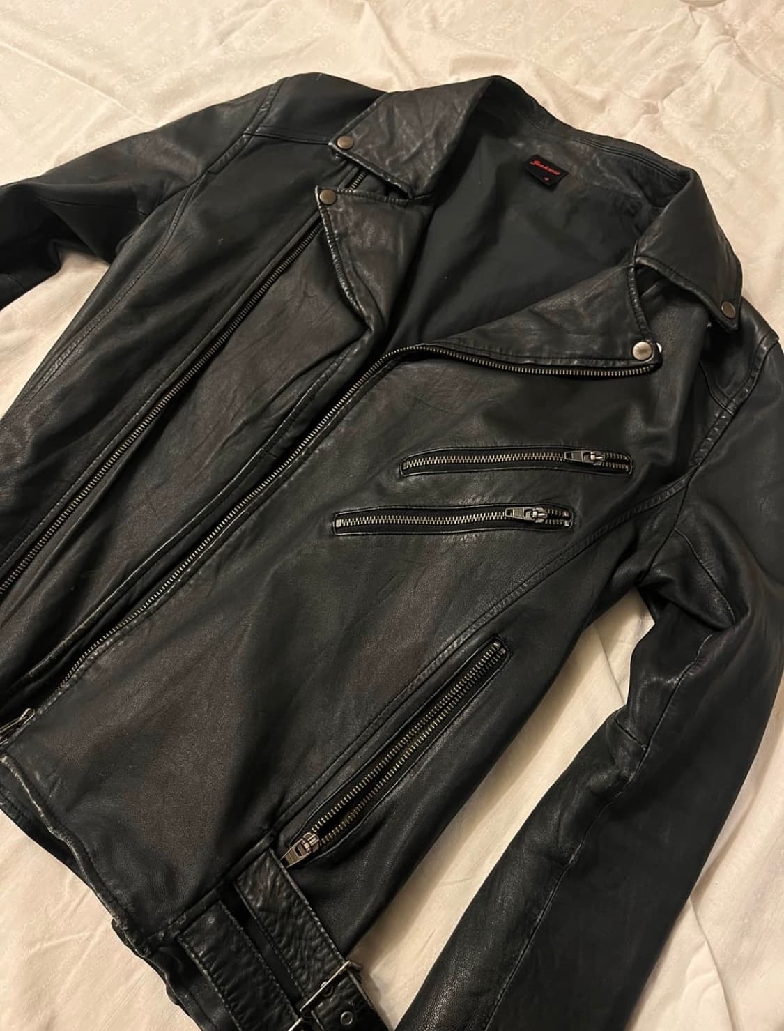 Jack rose rider leather jacket 상품이미지1