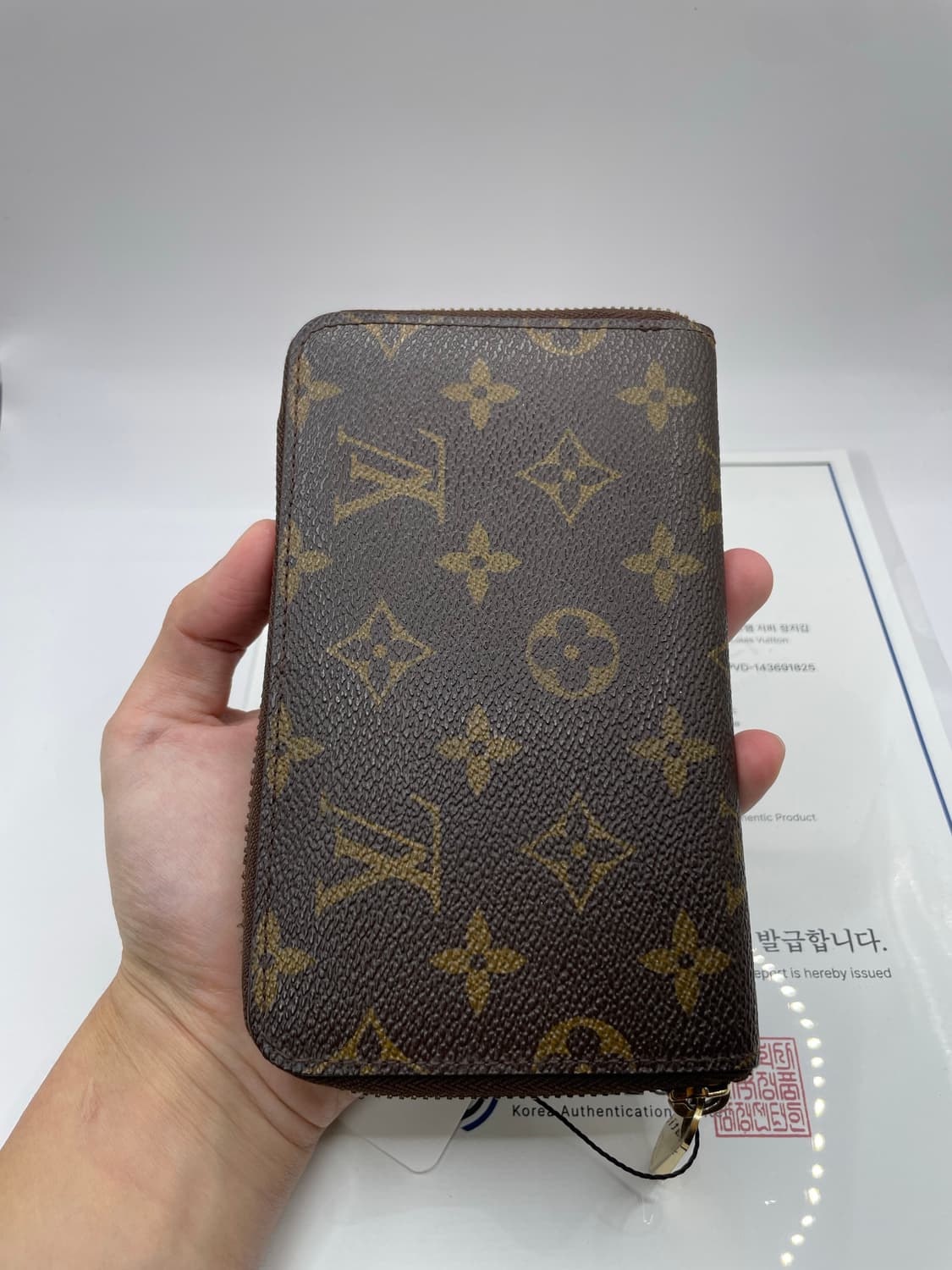 루이비통 모노그램 지피 장지갑 상품이미지3