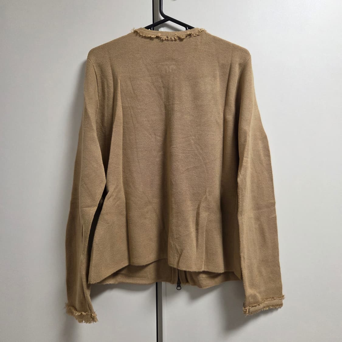 Charm duet 웨스턴 울혼방 니트 집업 M-L 상품이미지8