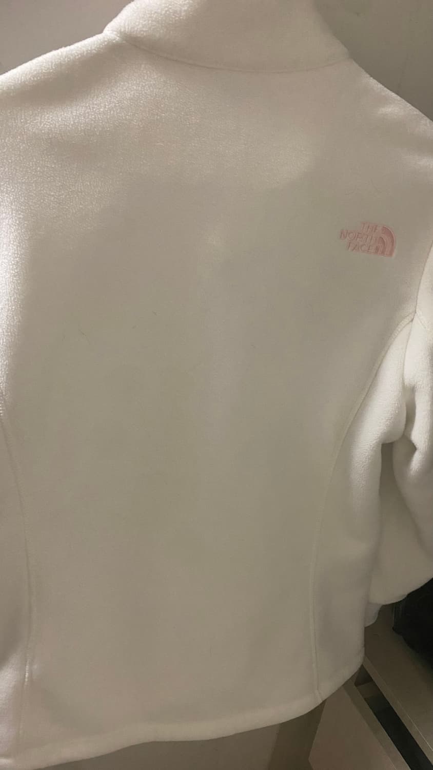 노스페이스 화이트 후리스 상품이미지3