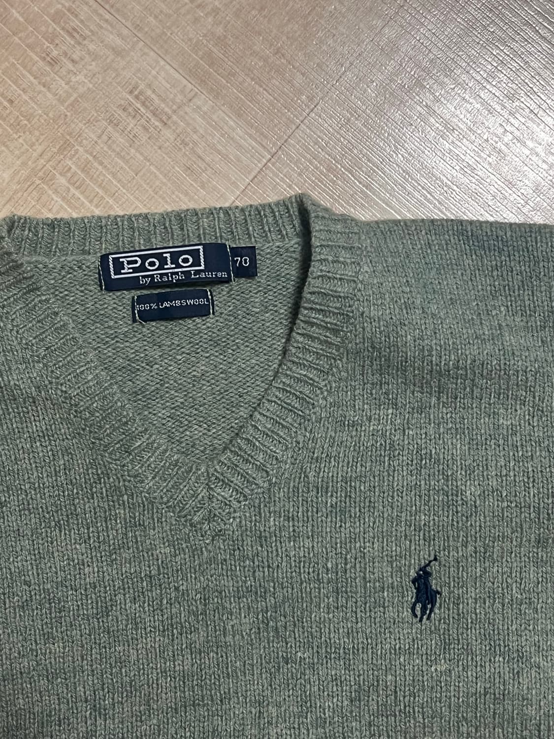 폴로 랄프로렌 램스울 니트 S 상품이미지2