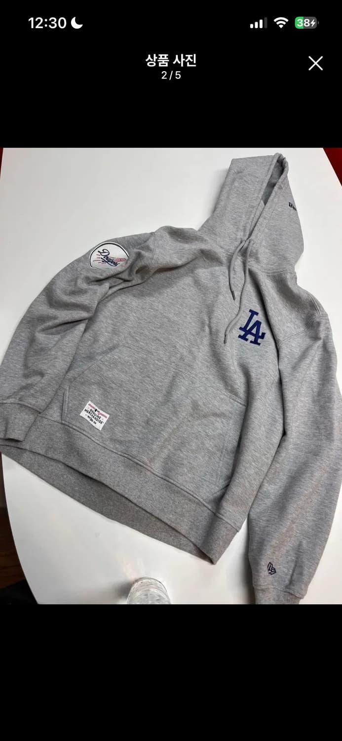 뉴에라 MLB LA 다저스 후드티 상품이미지2