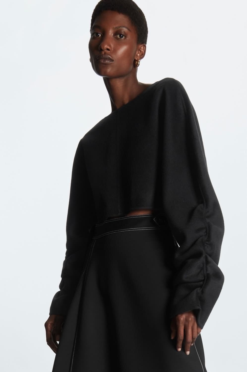 코스 핸드메이드 오픈백 볼레로 자켓 상품이미지3