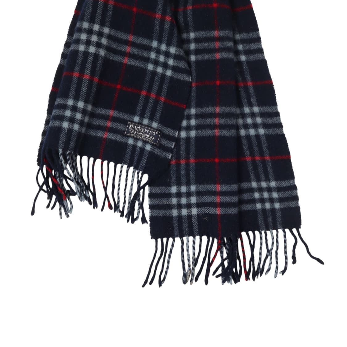 버버리 네이비 노바체크 램스울 머플러 상품이미지2