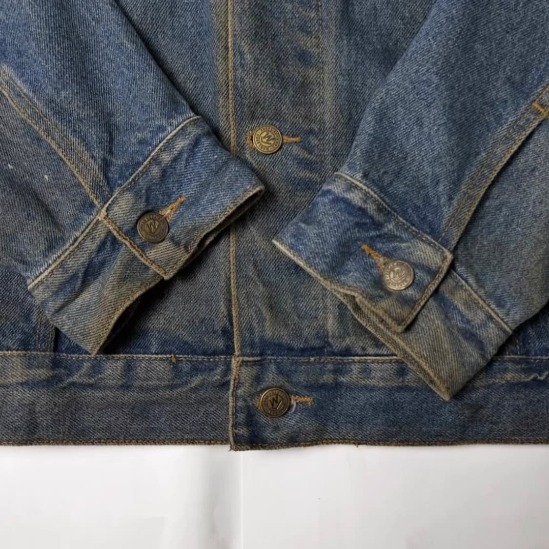 90s Vintage Marlboro 카운티 데님 트러커 자켓 상품이미지6