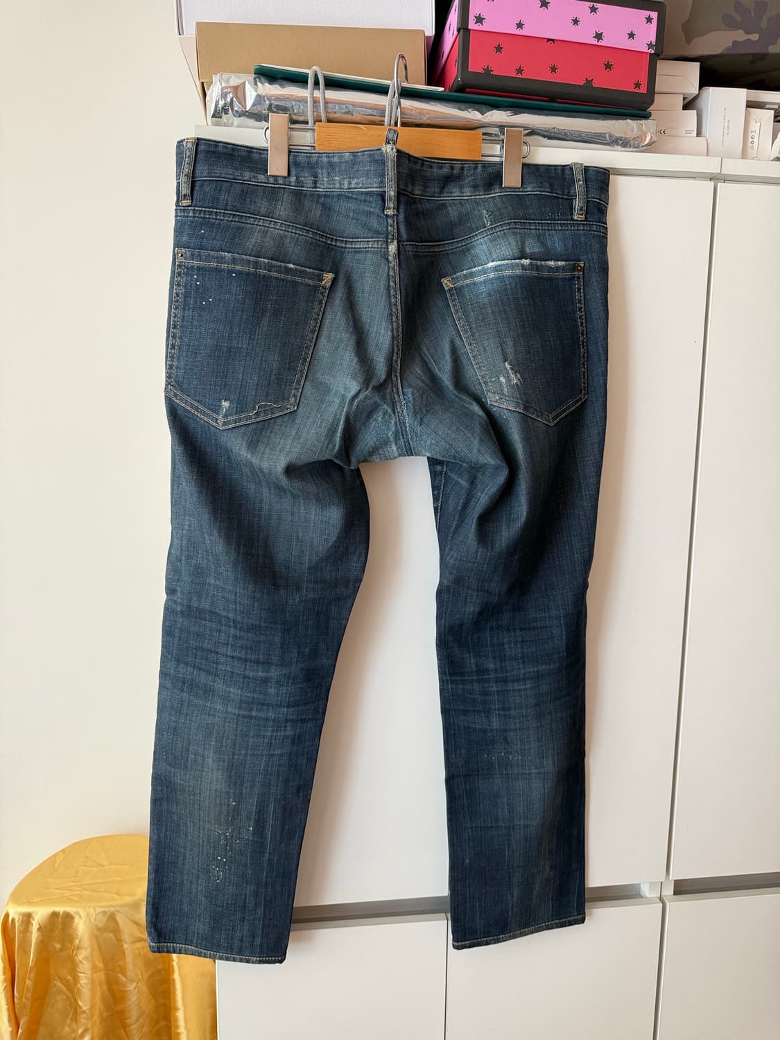 디스퀘어드 DSQ D2 디퀘 데님 청바지 54사이즈 정품 정품입니다 엘라 상품이미지2