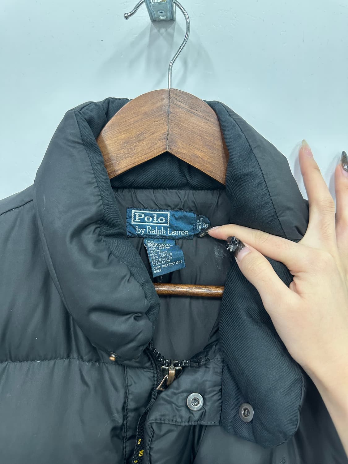 폴로 블랙 패딩  상품이미지2