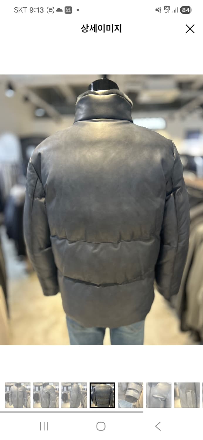 레노마옴므 렉스퍼 양가죽 구스다운 상품이미지2