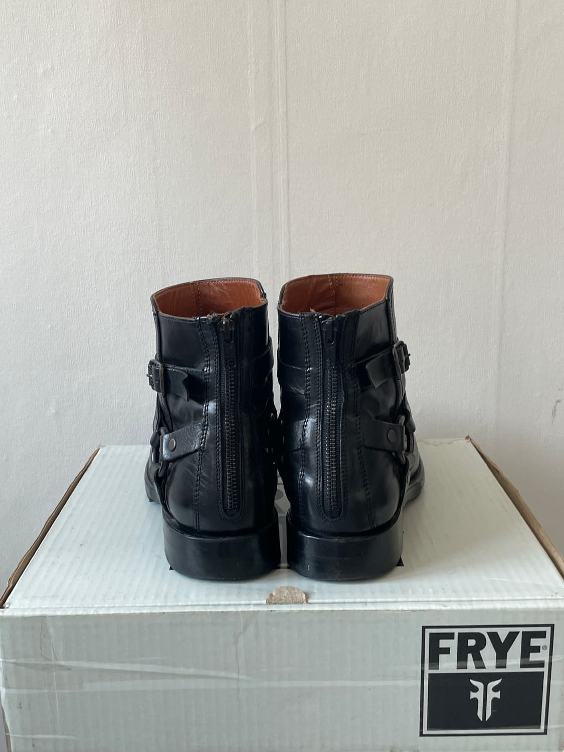 Frye US 9 / 270 웨스턴 크로스 스트랩 부츠 상품이미지3