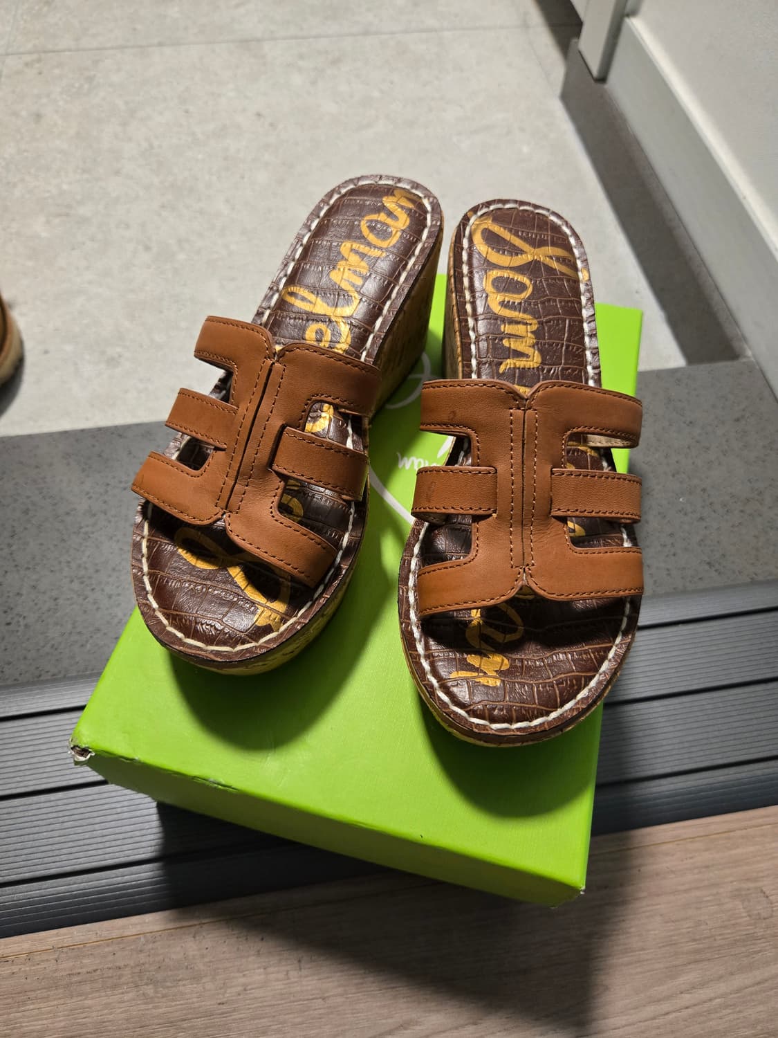 샘아델만 웨지샌들 us5 상품이미지1