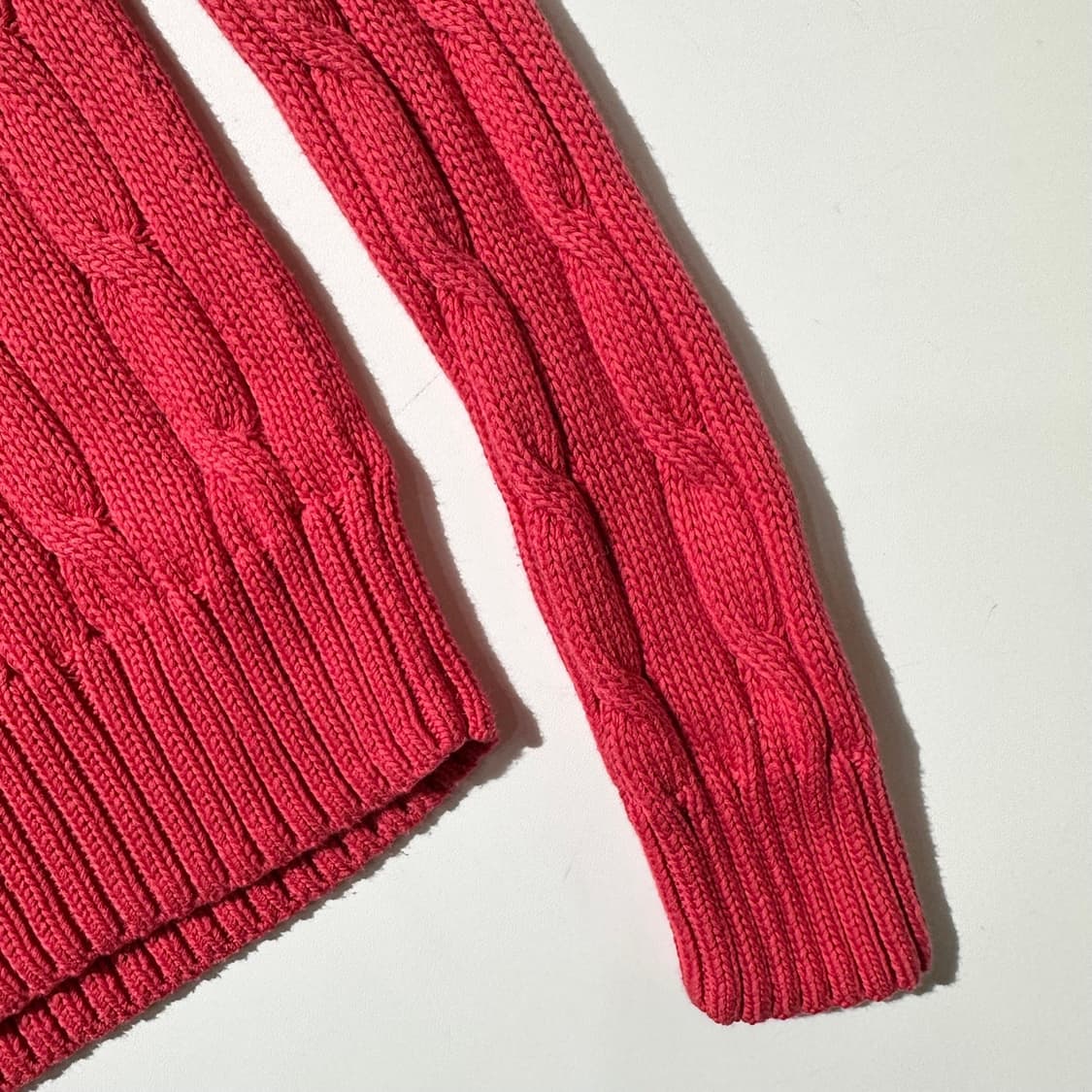 폴로 랄프로렌 케이블 라운드 니트 (신형QR) 상품이미지6