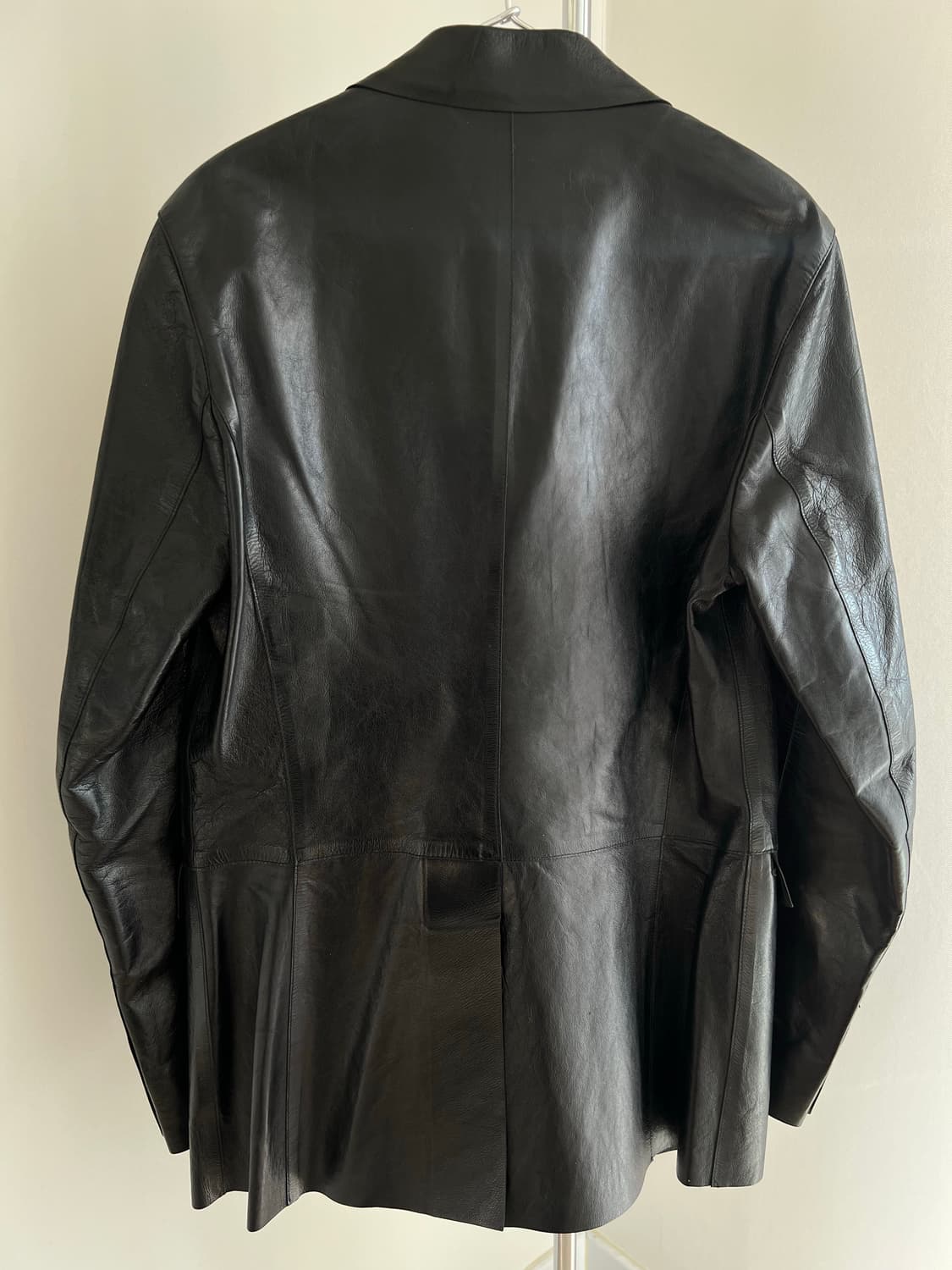 PRADA 90s laser-cut leather blazer 상품이미지2